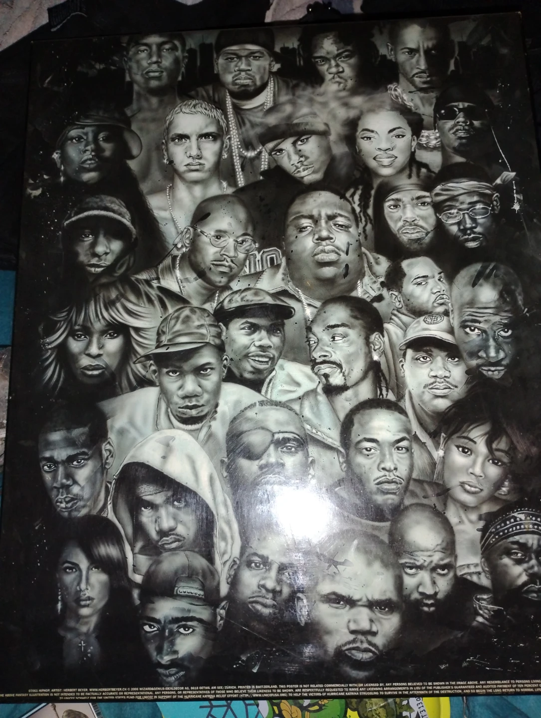 Hip Hop Legends Art Poster