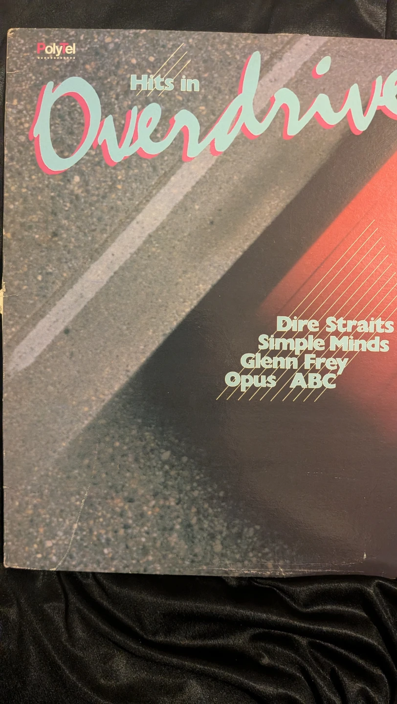 Vintage 80's PolyTel Hits in Overdrive Vinyl Record - photo 2