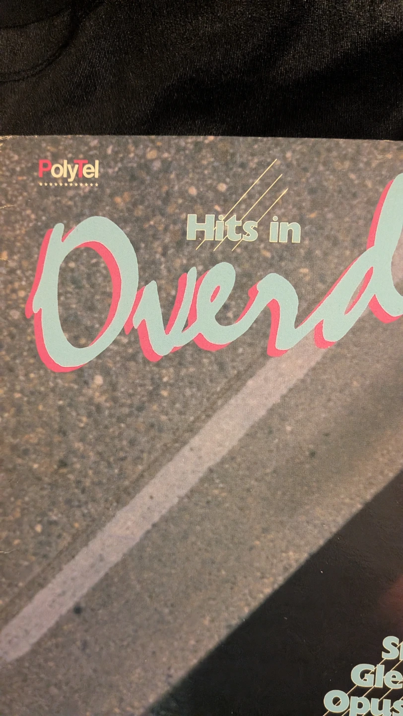 Vintage 80's PolyTel Hits in Overdrive Vinyl Record - photo 4