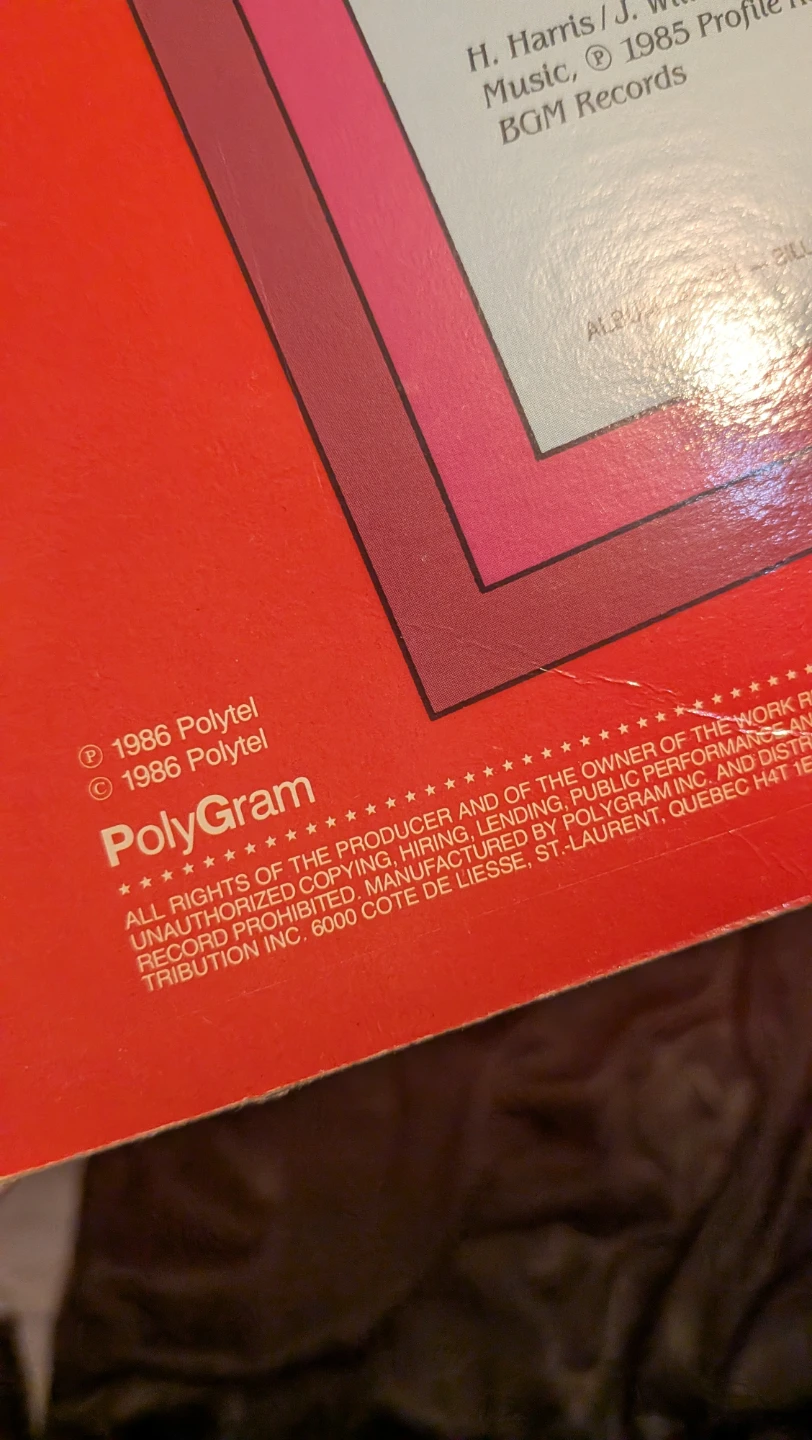 Vintage 80's PolyTel Hits in Overdrive Vinyl Record - photo 5