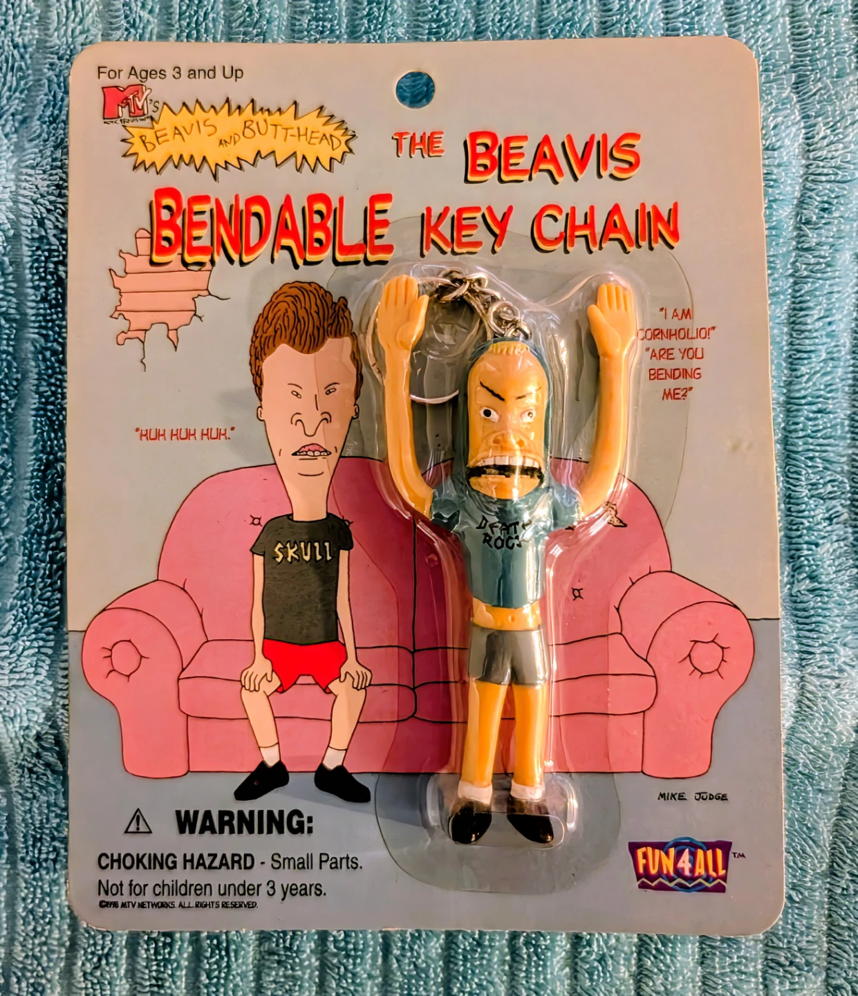 Beavis and Butt-Head Bendable Keychains (2 Pack) - photo 3
