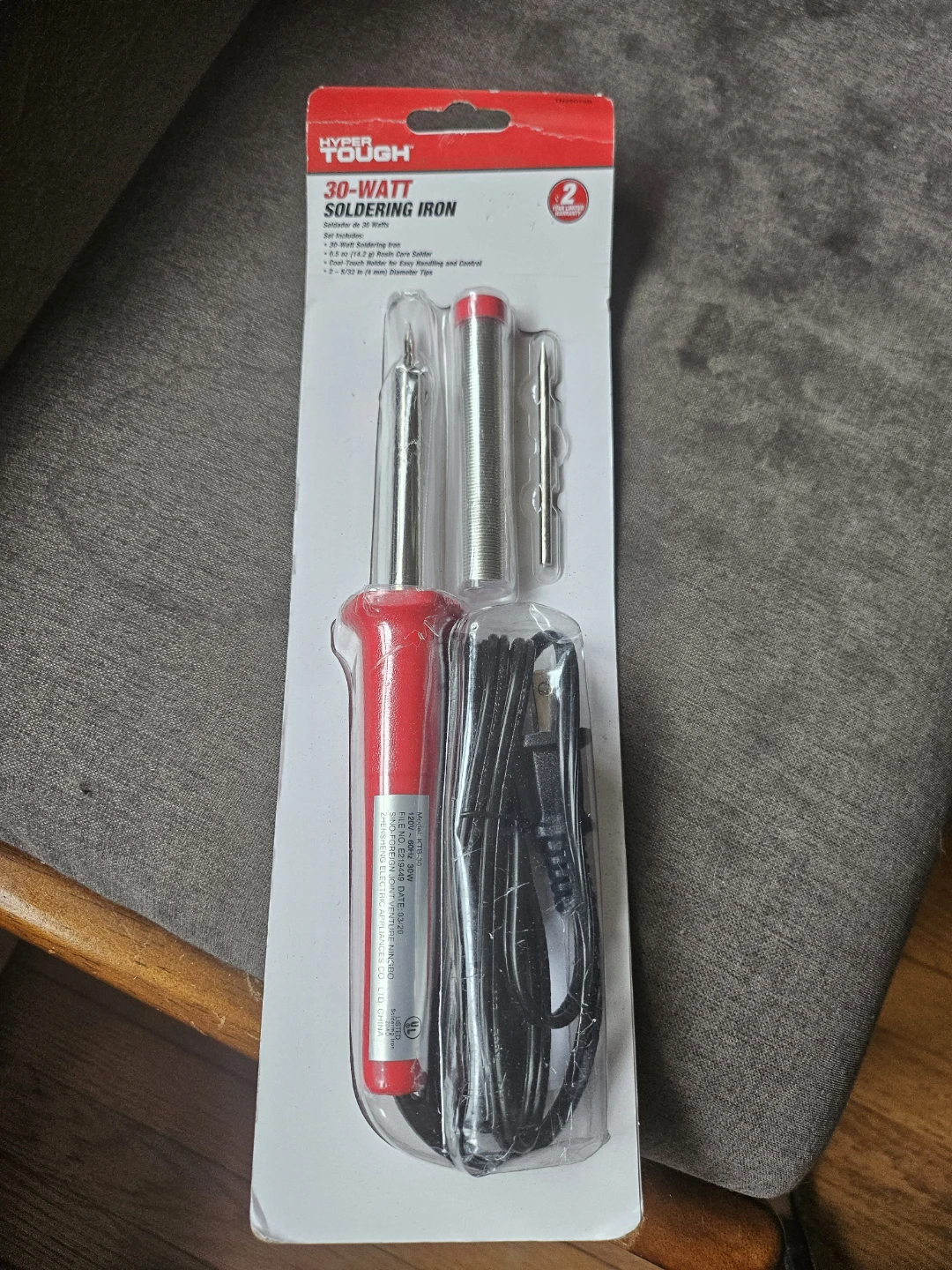Hyper Tough 30-Watt Soldering Iron Kit