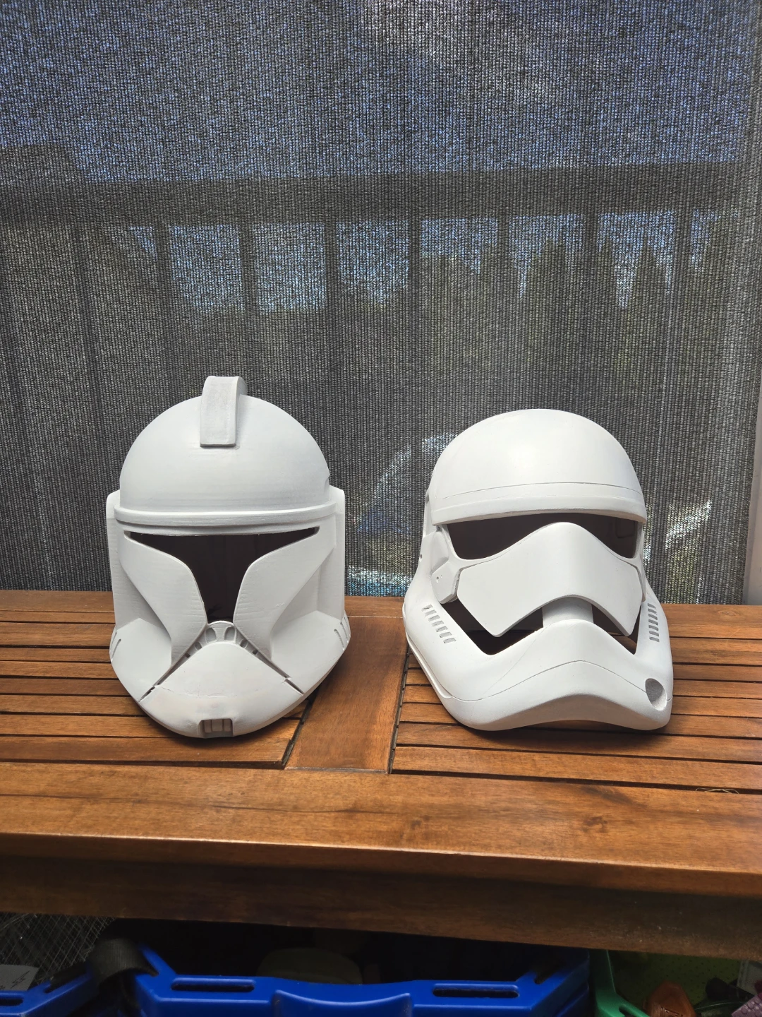 3d printed star wars clone trooper n first order helmets