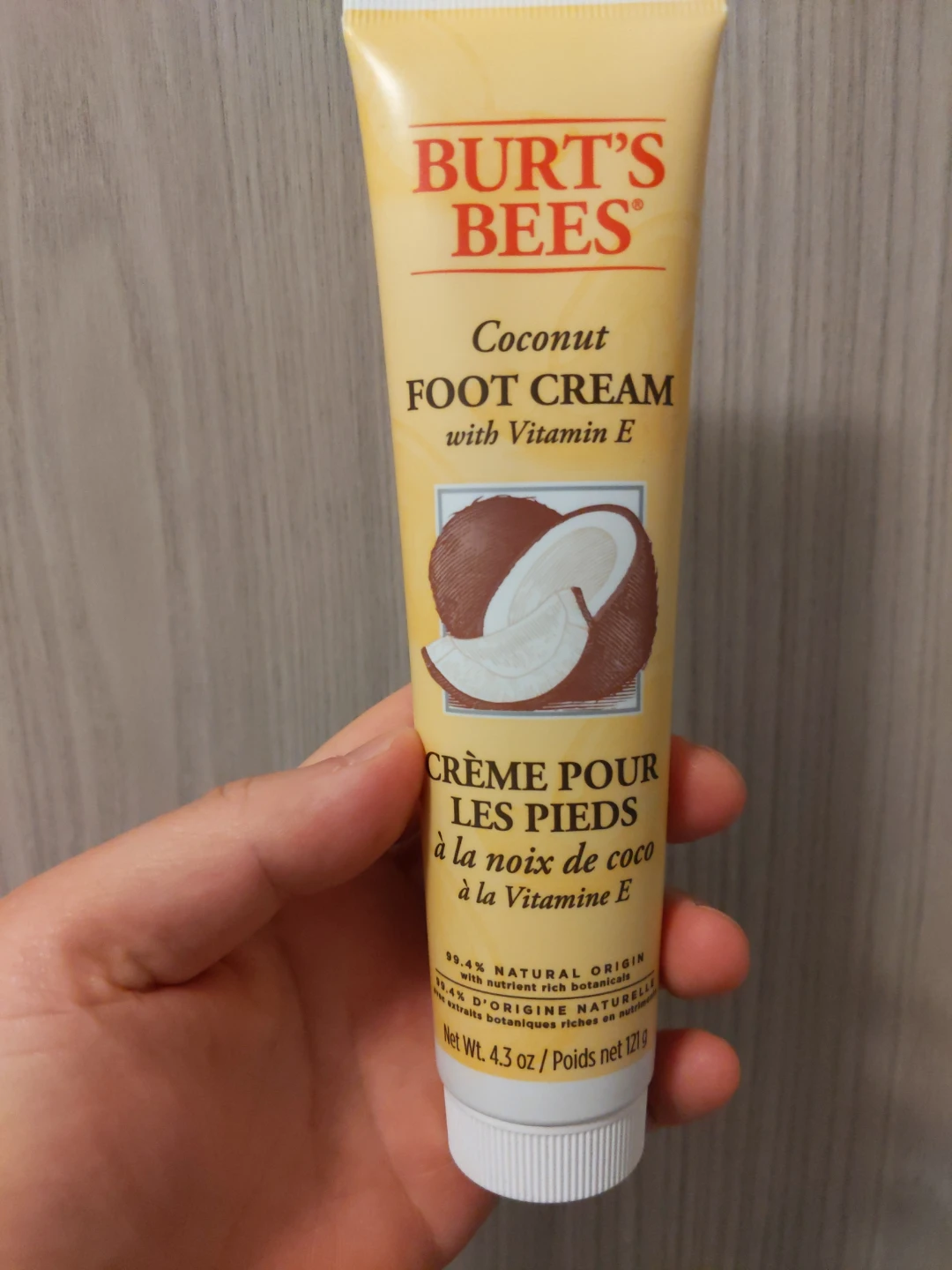 Burt's Bees Coconut Foot Cream with Vitamin E