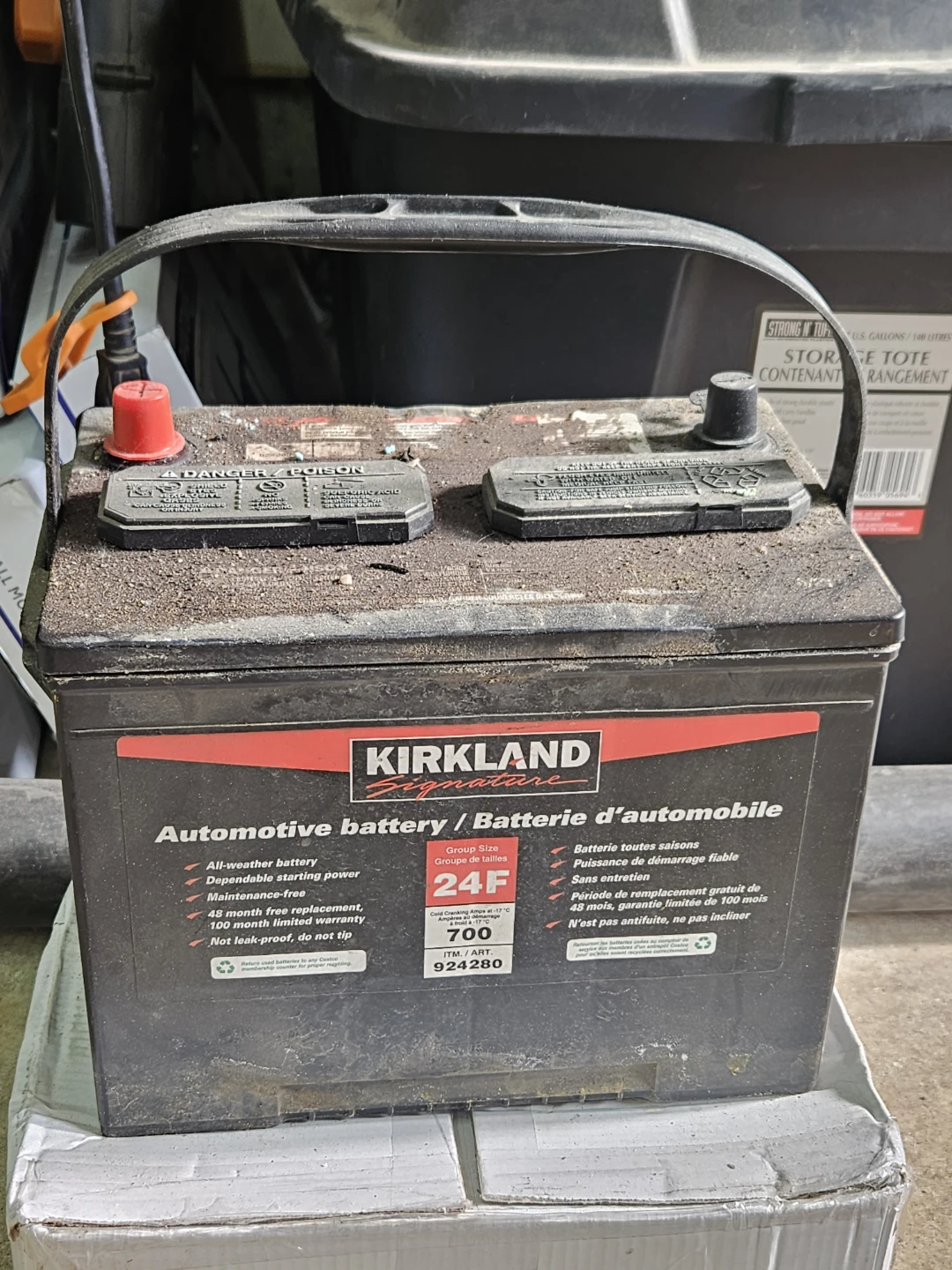 Kirkland Signature 24F Automotive Battery