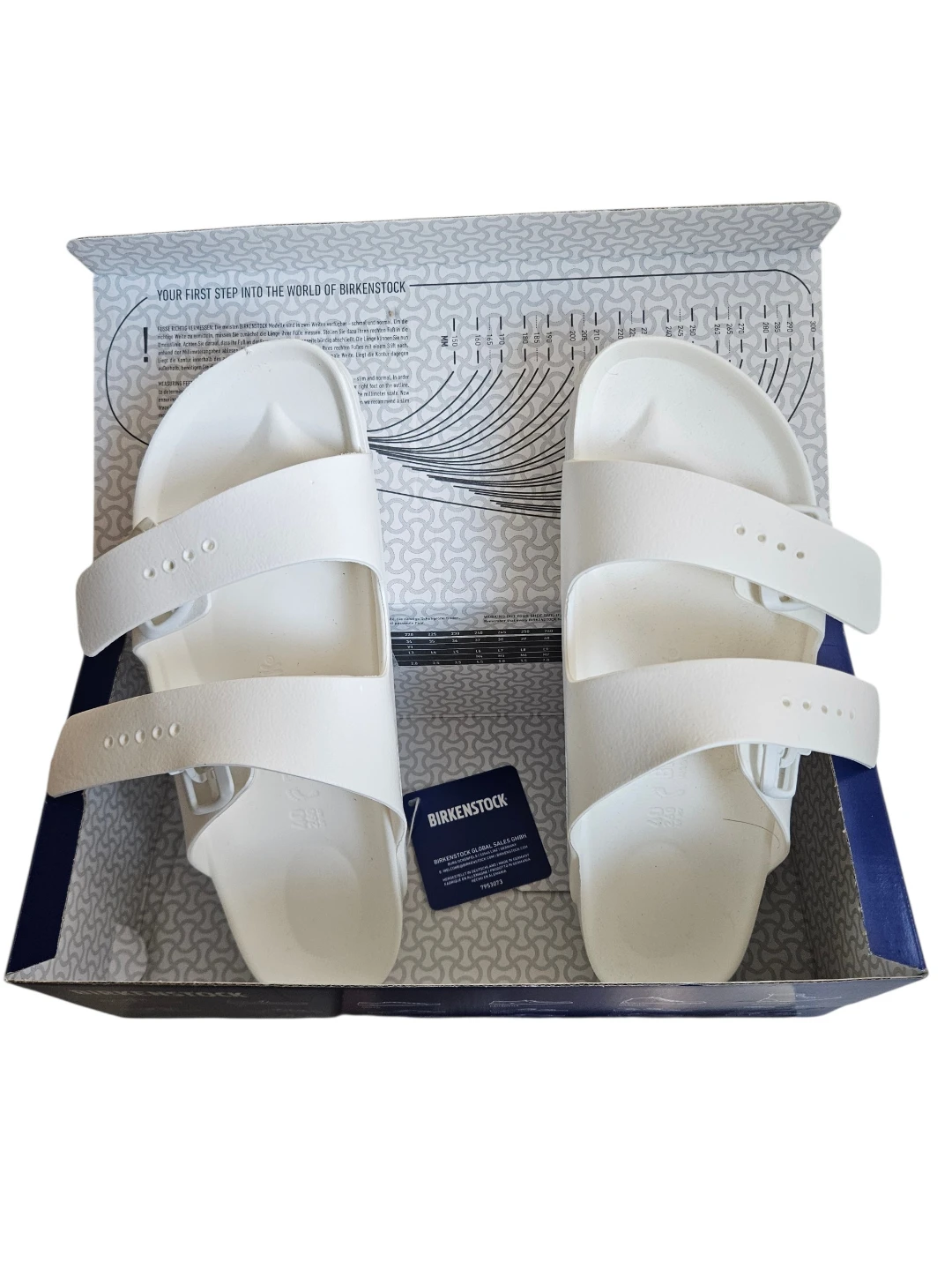 Birkenstock White Sandals