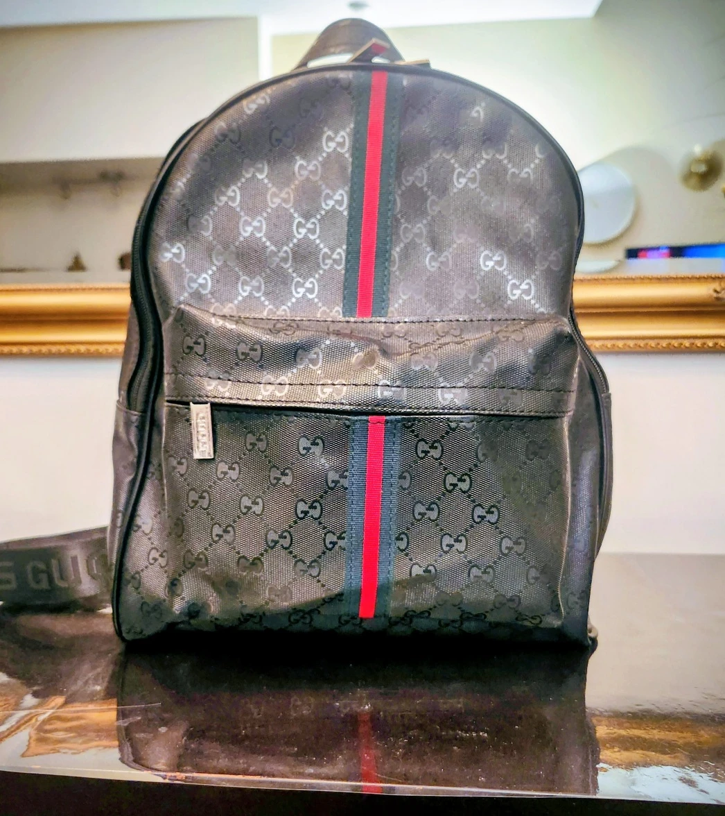 Gucci Monogram Backpack