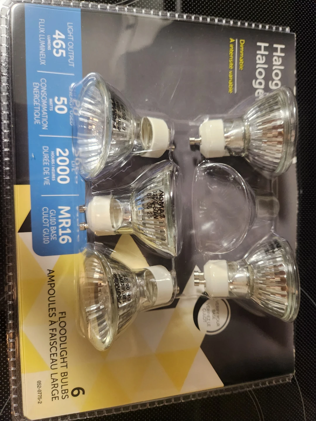 Halogen Floodlight Bulbs 6-Pack