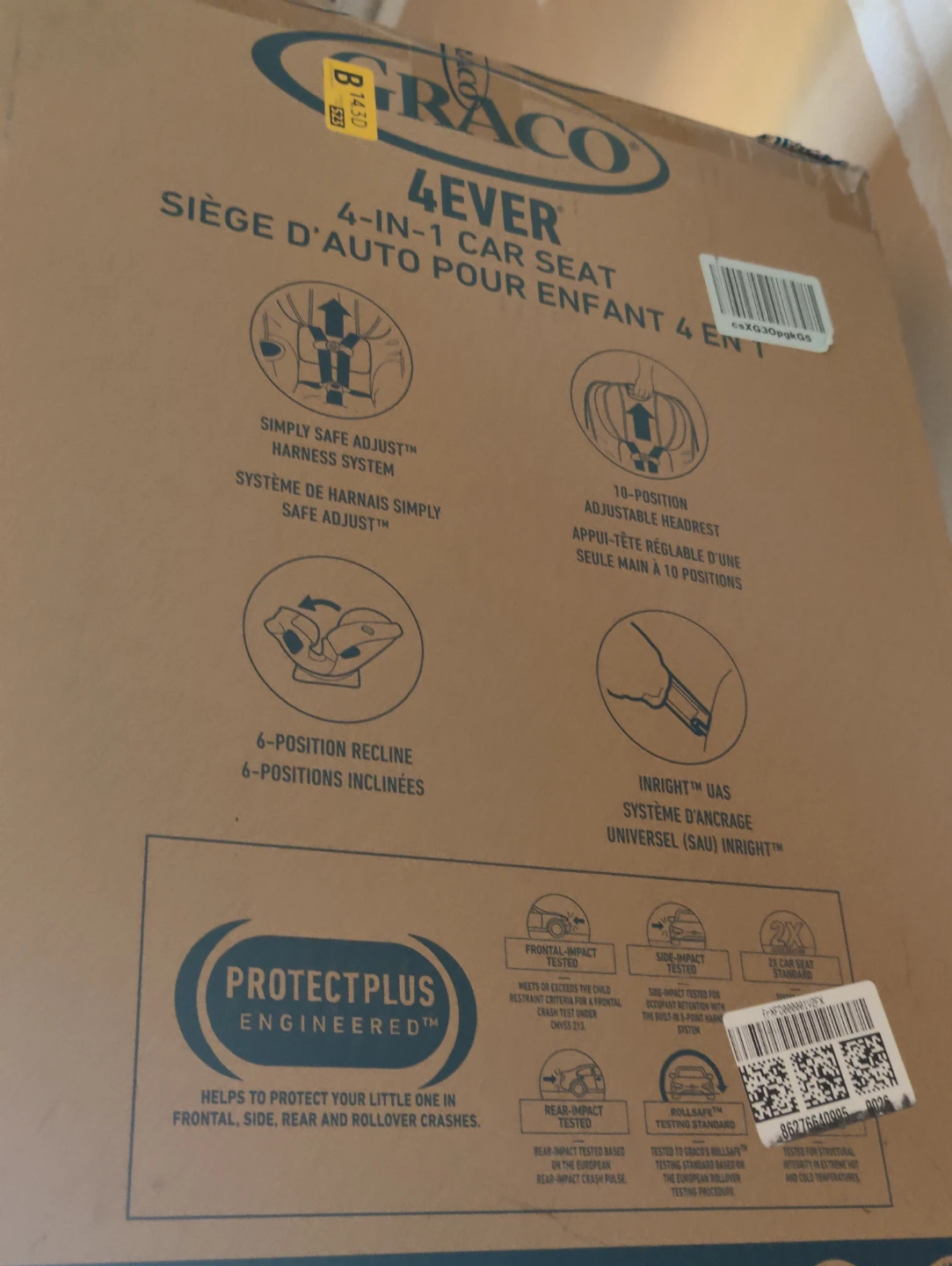 2 Graco 4Ever car seats - photo 4