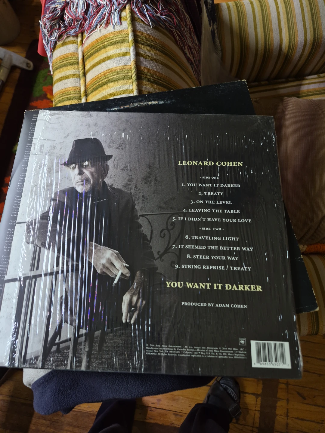 Leonard Cohen YOU WANT IT DARKER Vinyl Record - photo 2