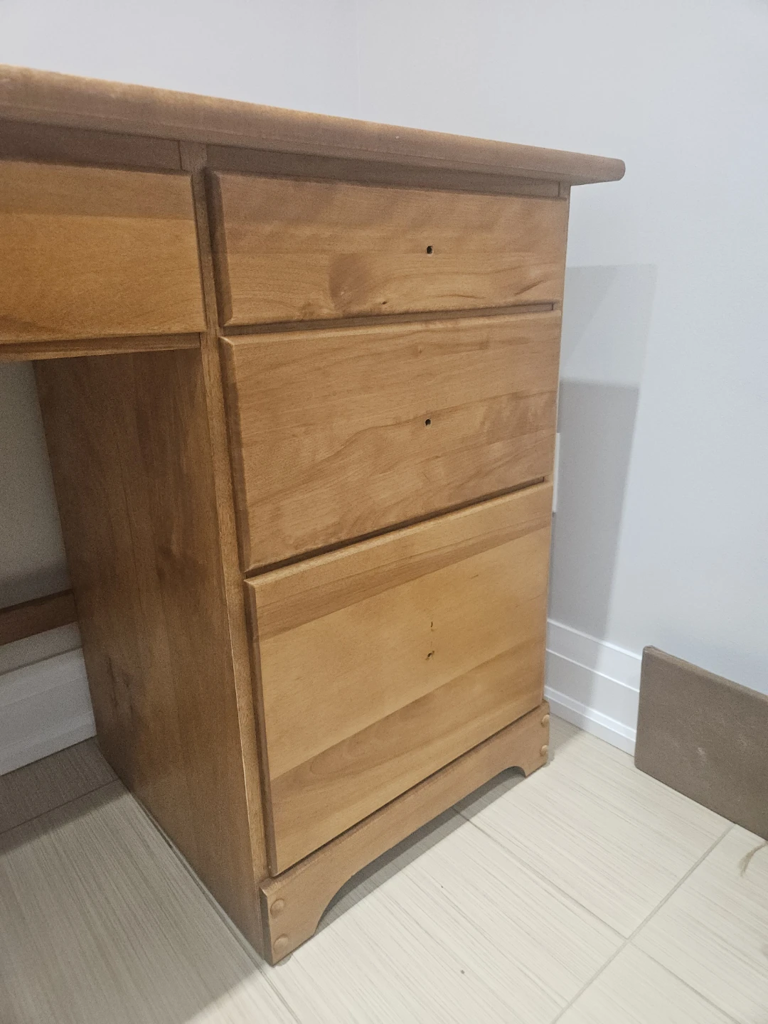 Solid wood desk - photo 2