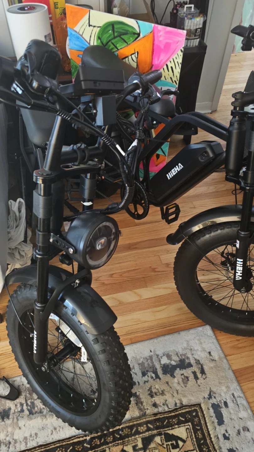 HIEHA Electric Fat Tire Bike w-Carplay