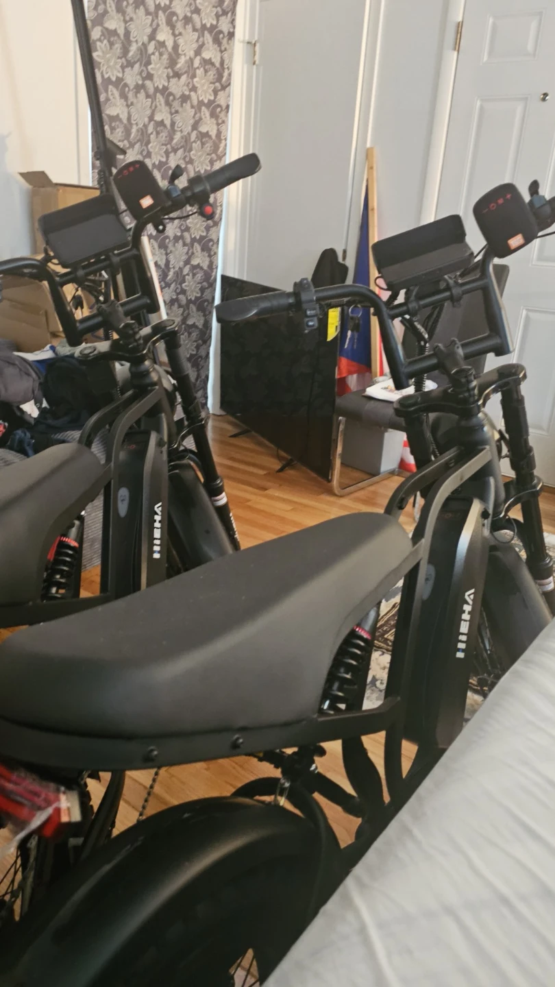 HIEHA Electric Fat Tire Bike w-Carplay - photo 2
