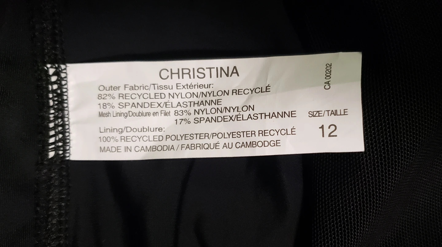 Brand new Ladiea Christina Black Swim Skirt Size 12 - photo 3