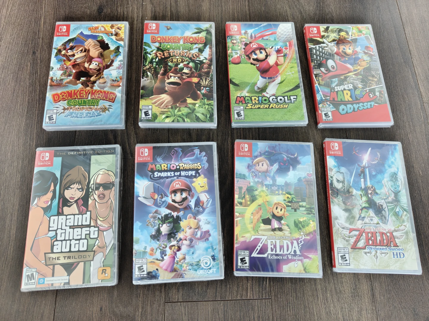 Nintendo Switch / Switch 2 games (new, sealed)