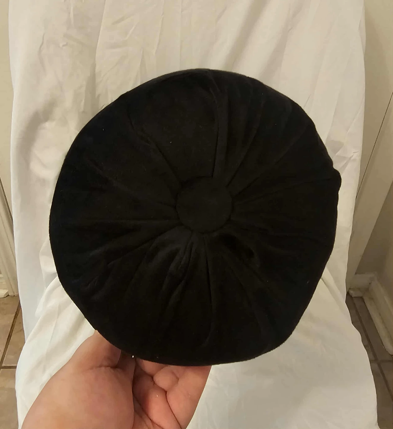 Black Rachel Zoe Round Decorative Pillow - photo 3