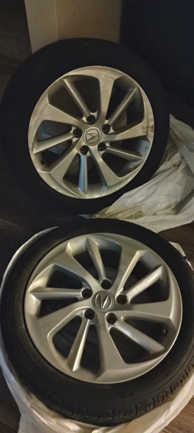 Acura Alloy Wheels and Tires (2)