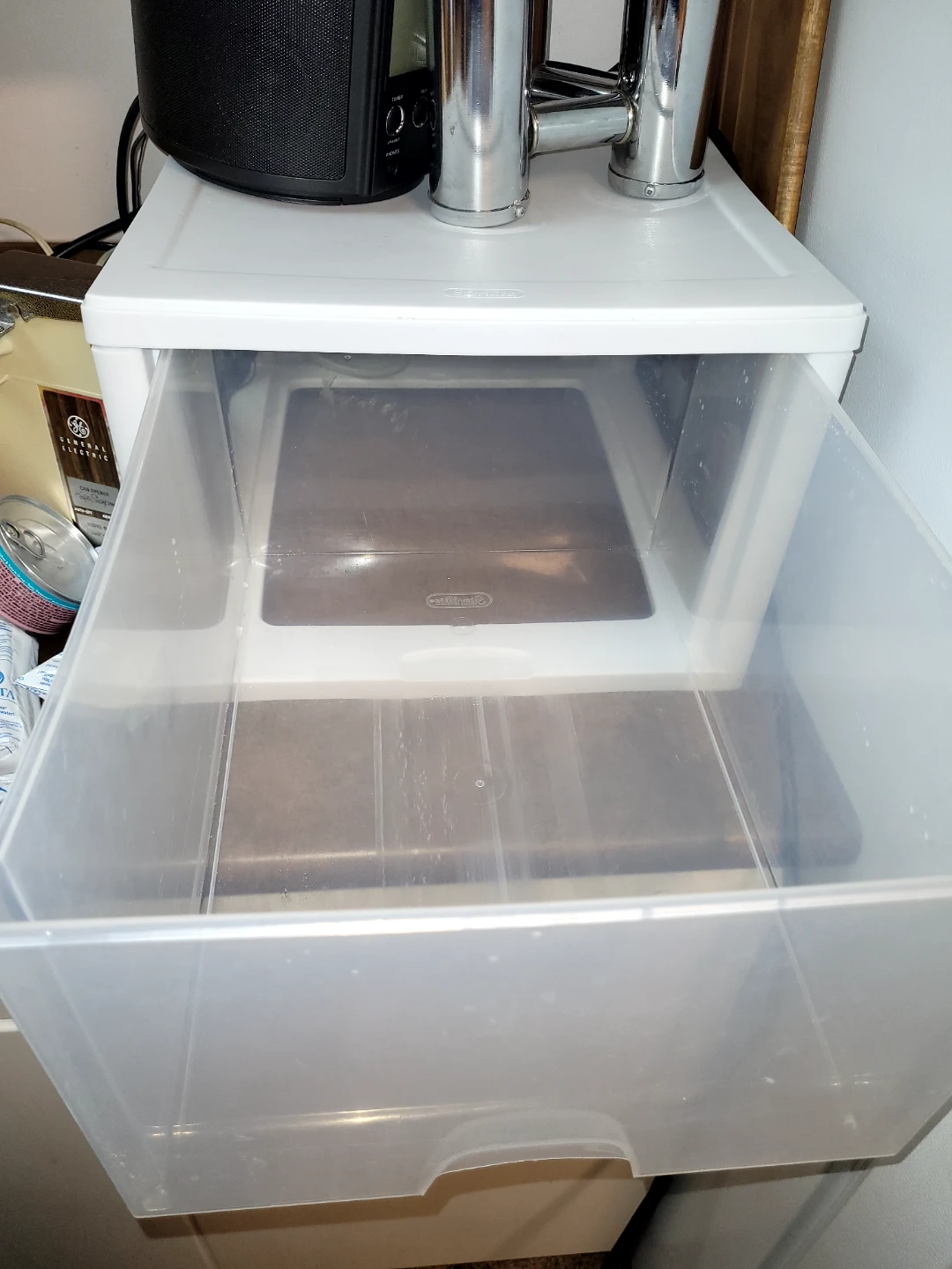 Plastic Storage Drawer Unit