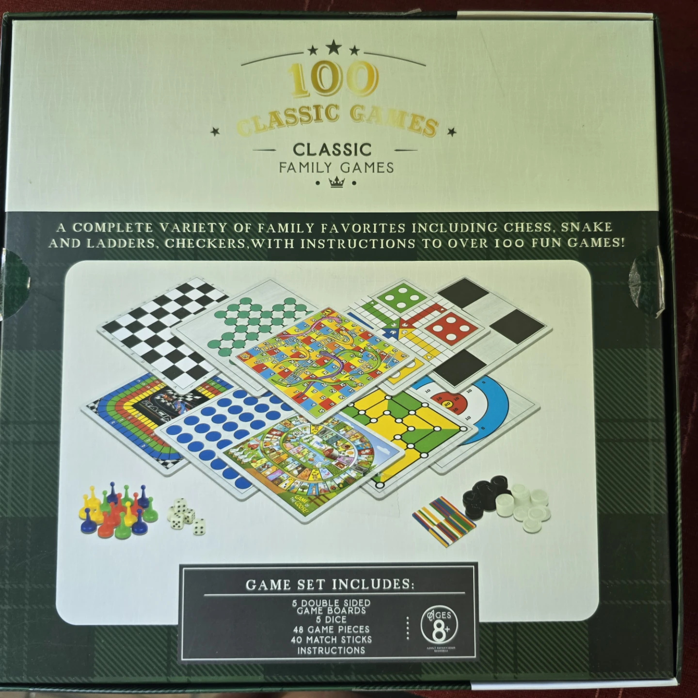 100 Classic Family Games Set (New set - all included) - photo 4