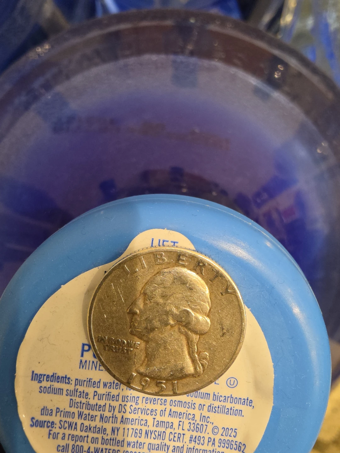 1951 US Quarter Dollar Coin
