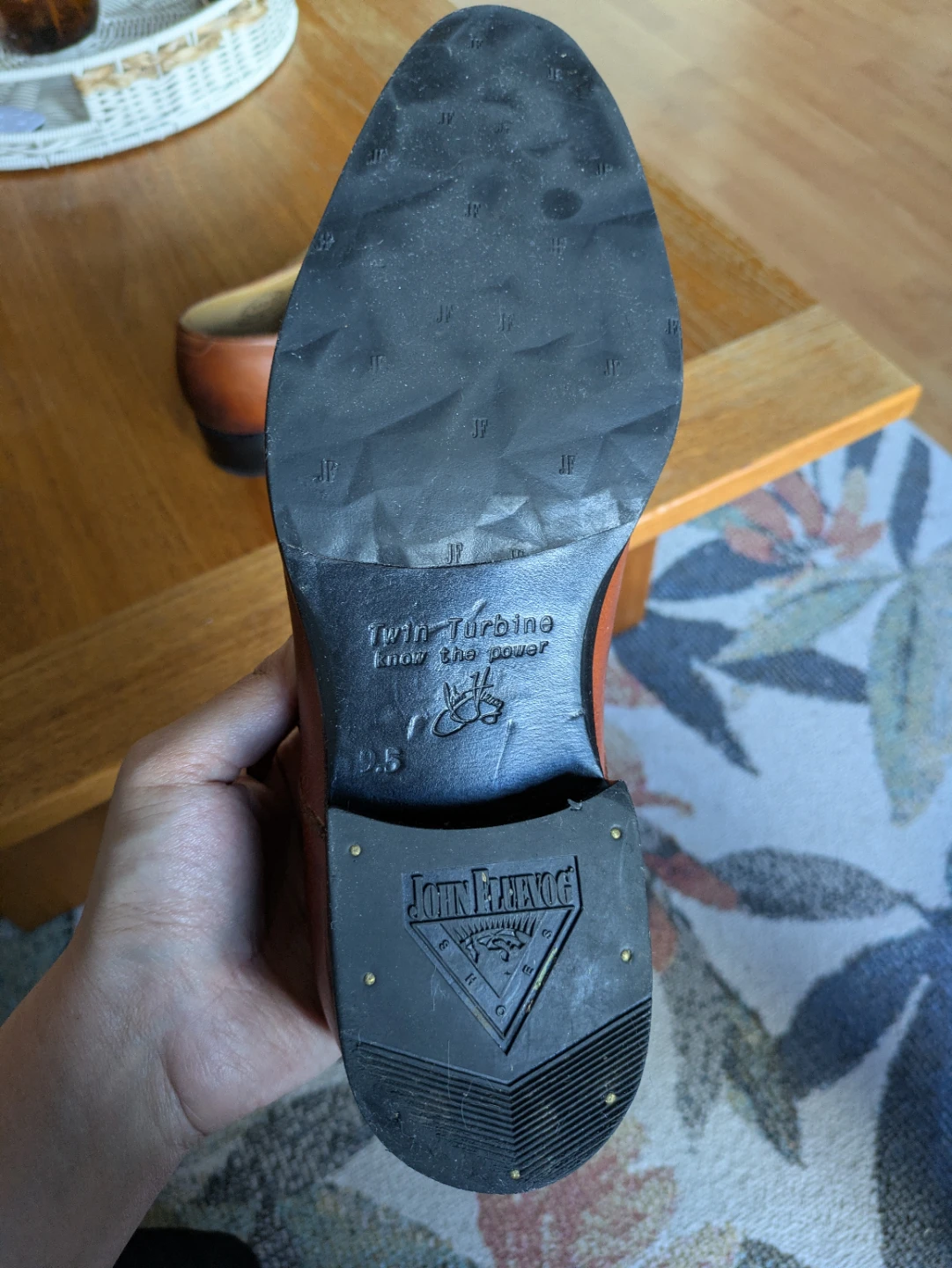 John Fluevog Twin Turbine "205 Pine Street" – Warm Brown - photo 5