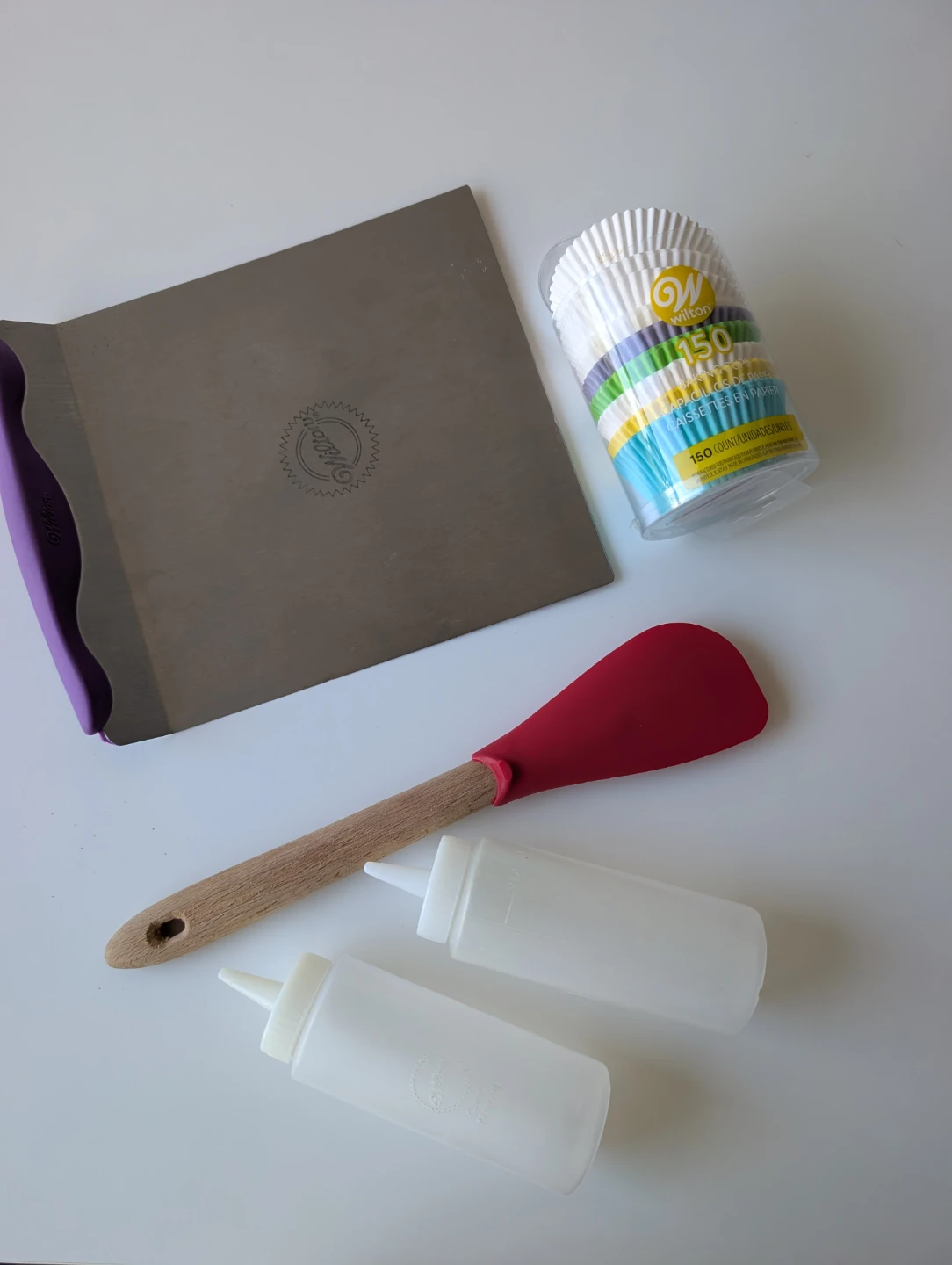Scraper, Spatula, Squeeze Bottles & Cupcake Liners