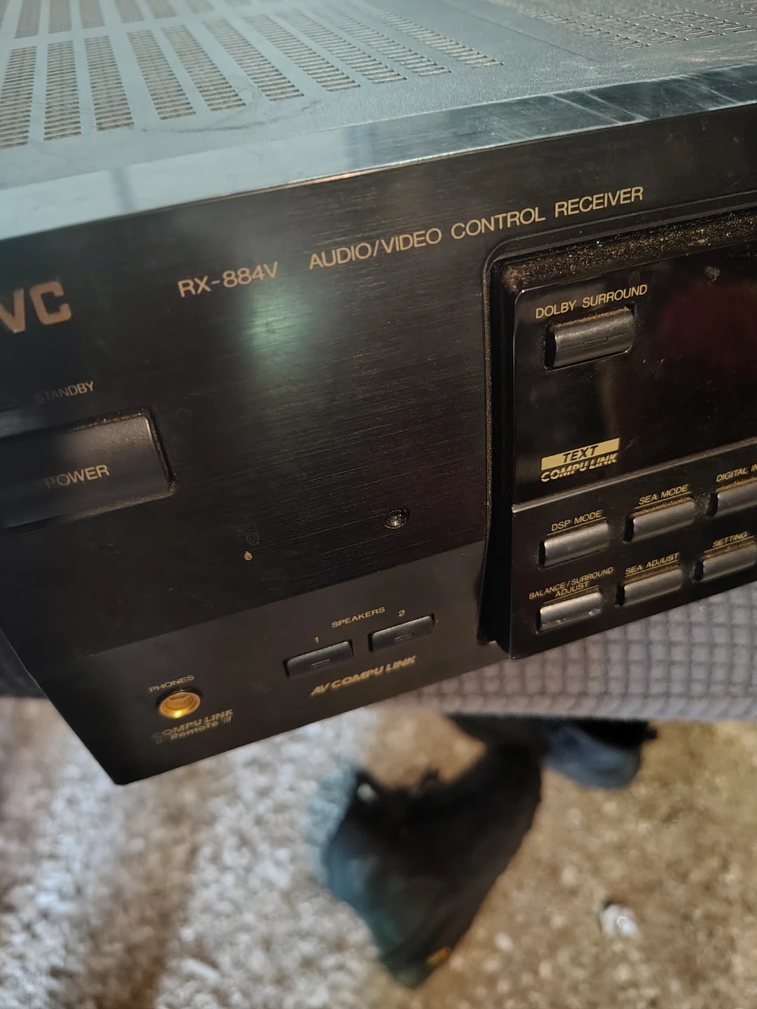 JVC RX-884V Audio/Video Control Receiver - photo 3