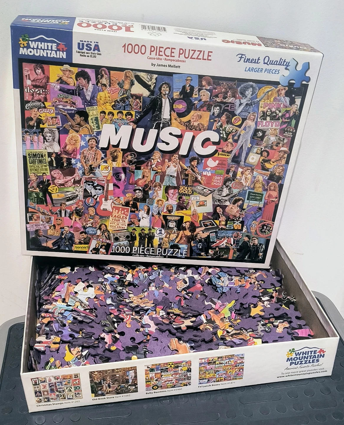 White Mountain Music 1000 Piece Puzzle - photo 2