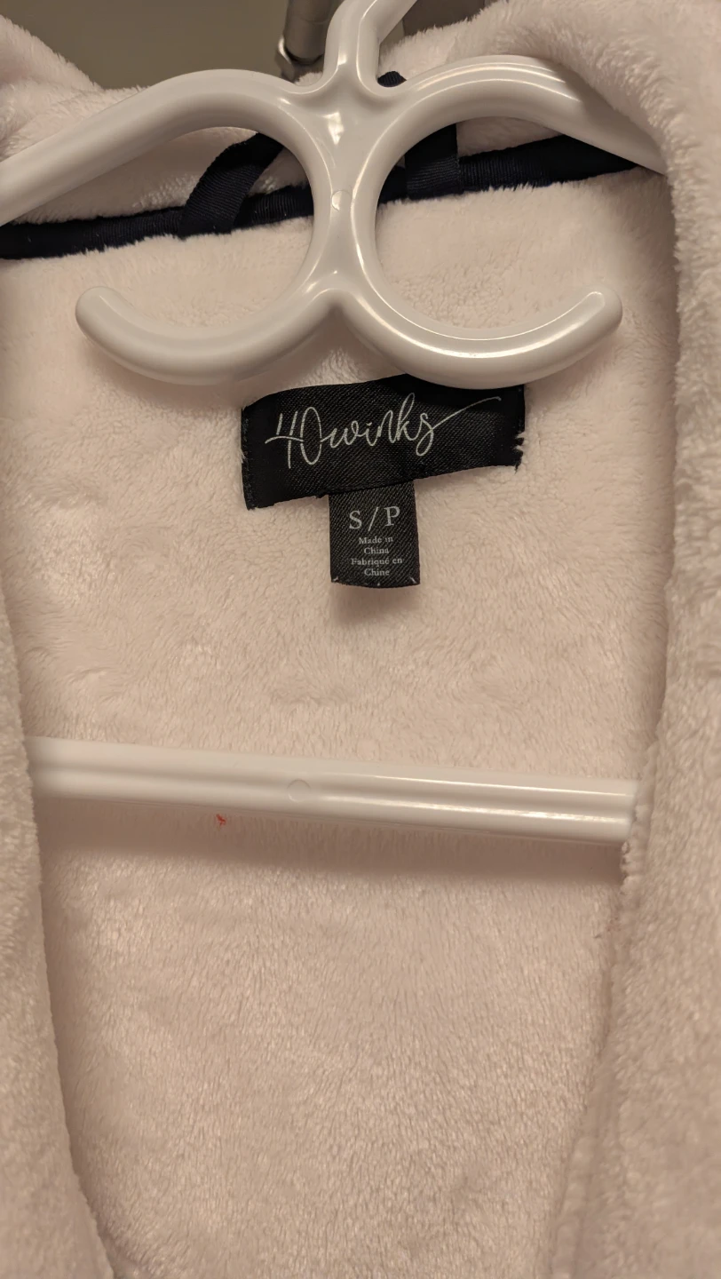 40 Winks White Plush Robe - photo 2