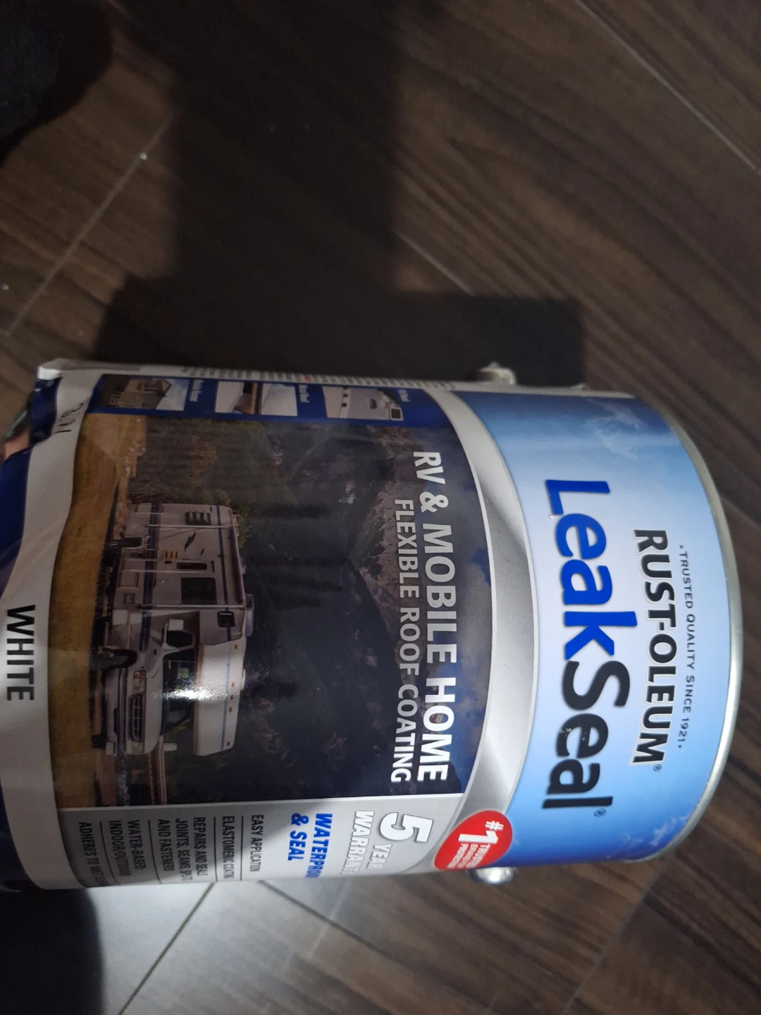 Rust-Oleum LeakSeal RV & Mobile Home White Flexible Roof Coating