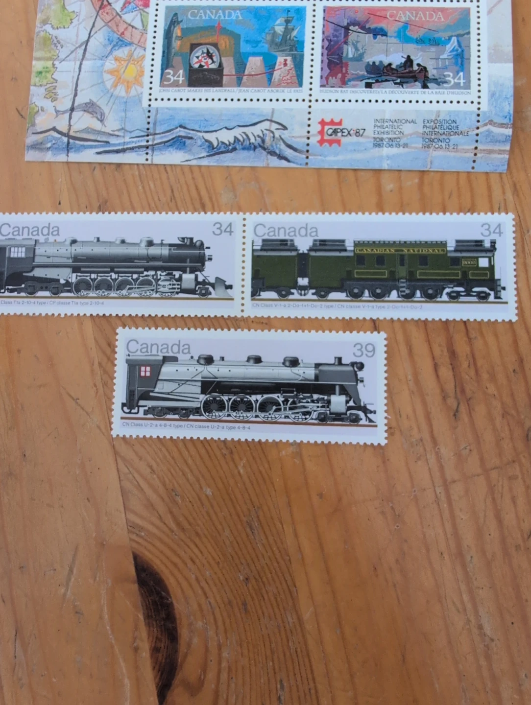 Collection of Canadian Stamps 1986-87 - photo 3