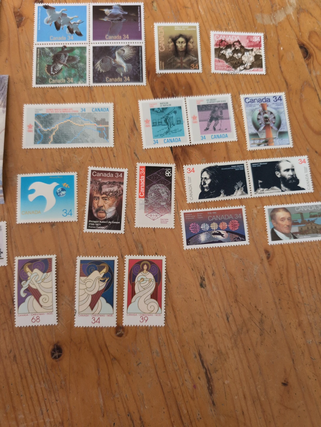 Collection of Canadian Stamps 1986-87 - photo 5