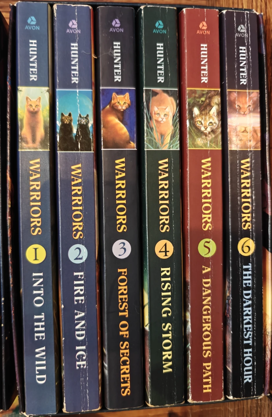 Warriors books by Erin Hunter