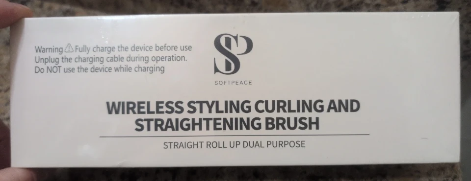 SP SOFTPeACE Wireless Curling and Straightening Brush