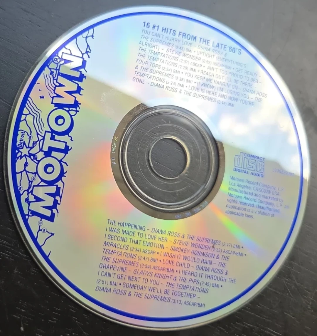 Motown 16 #1 Hits from the Late 60's CD - photo 5