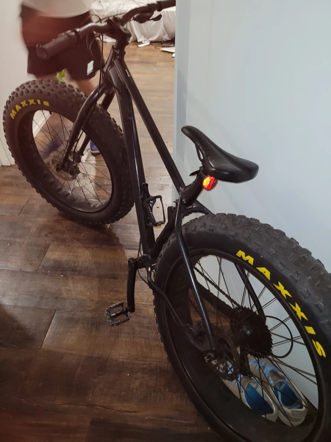 Black Fat Tire Bike