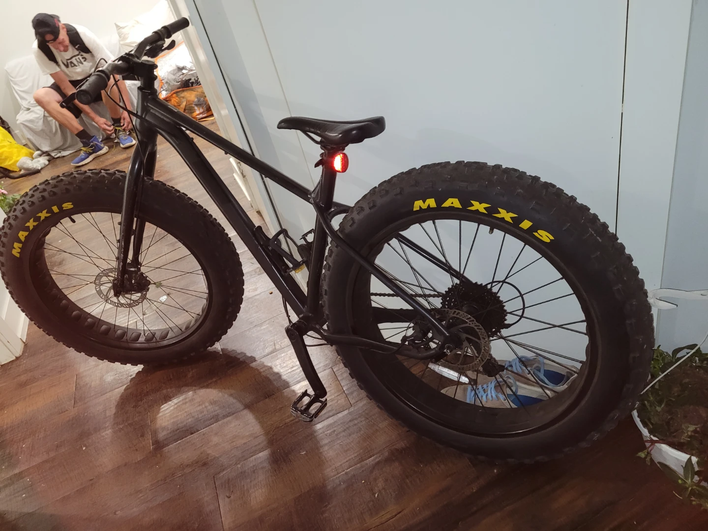 Black Fat Tire Bike - photo 2