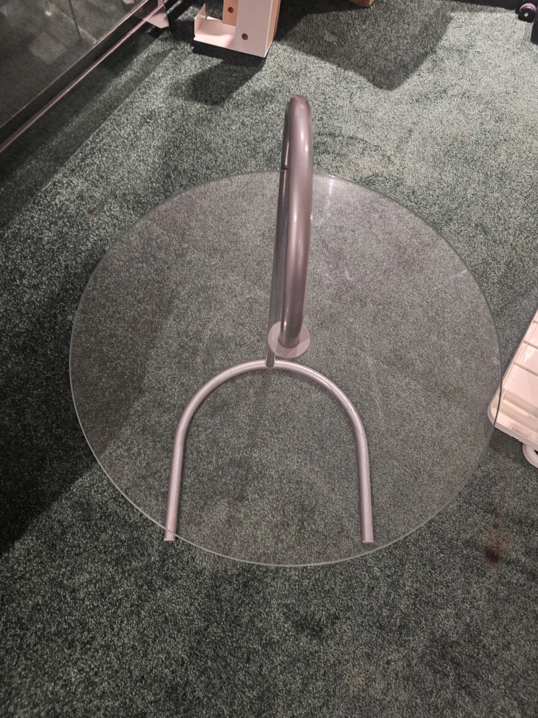 Ikea glass table