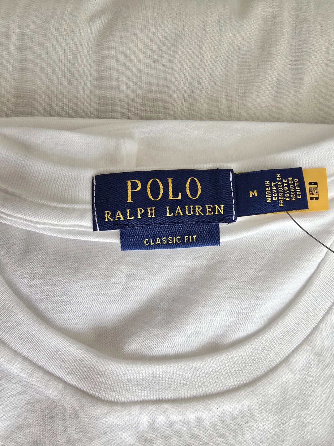 Polo Ralph Lauren Men's White Classic Fit Bear T-Shirt Size M - photo 4