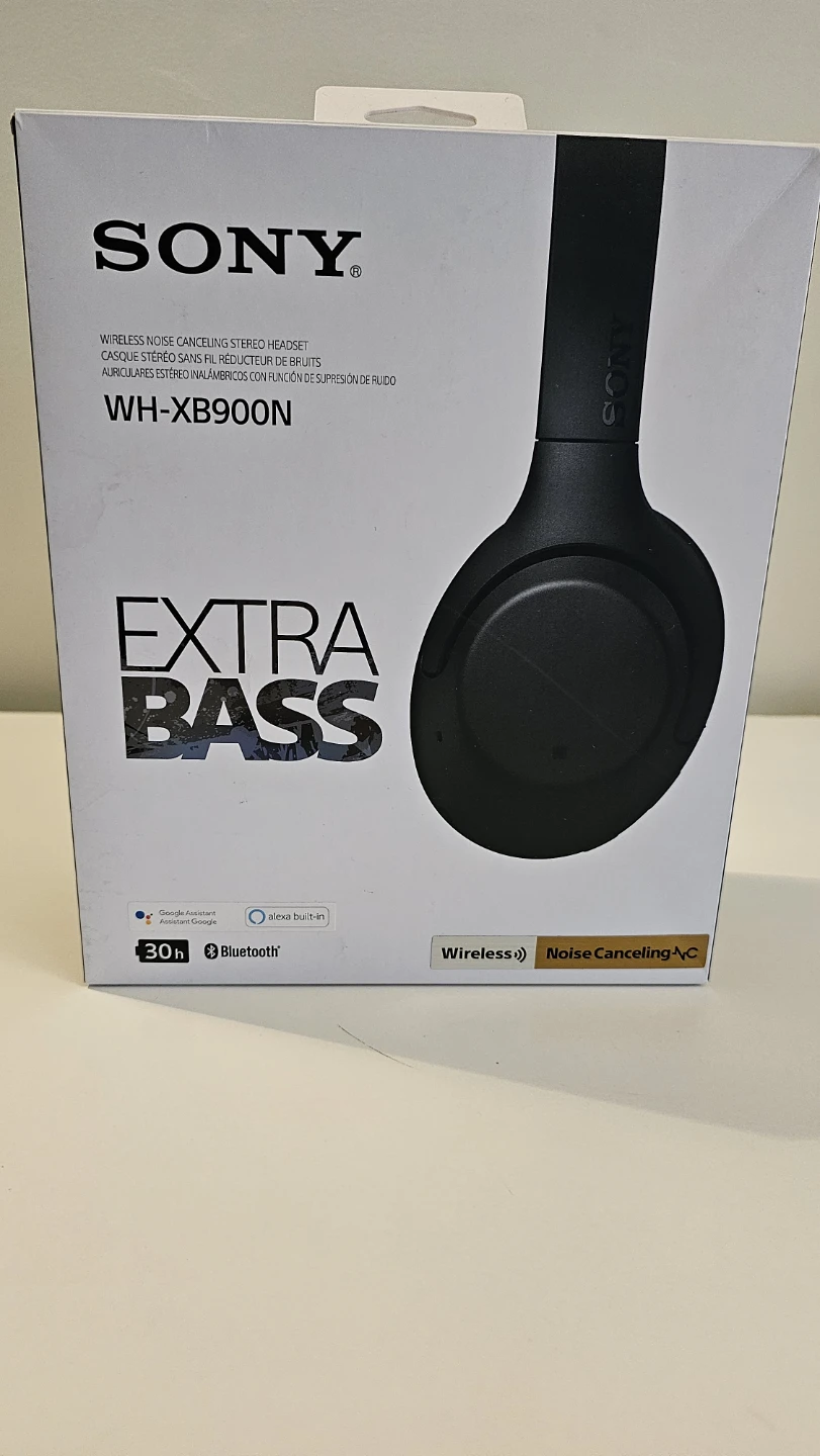 Sony WH-XB900N Wireless Noise Cancelling Headphones - photo 2