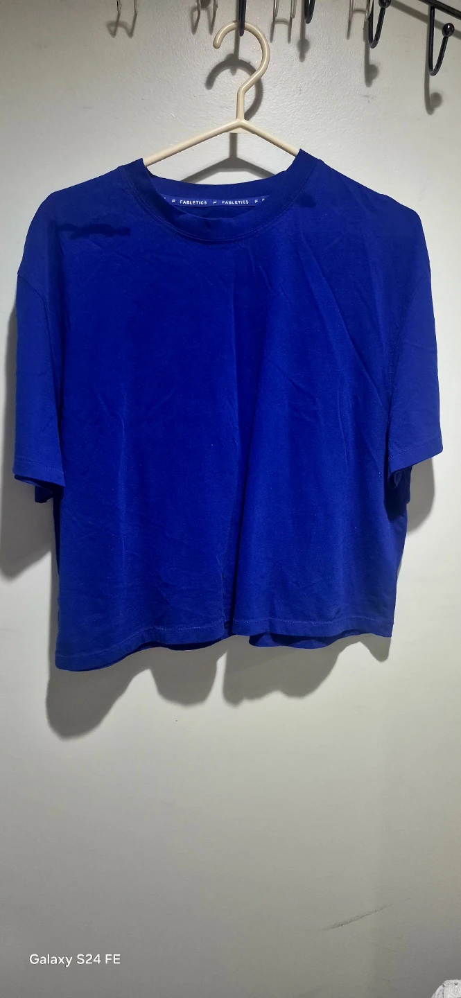 Fabletics Royal Blue T-Shirt oversized