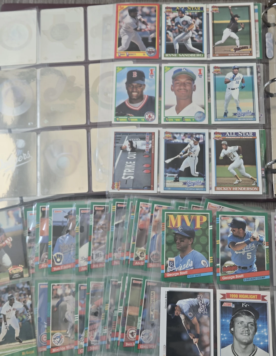 4000 Pristine Baseball Card Lot 1981-1993 Stars, Rookies - photo 5