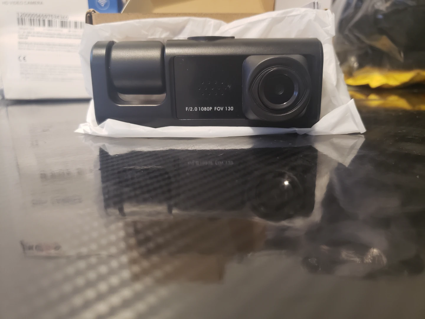 1080P Dual camera Dash Cam for cars, Front And Inside - photo 2