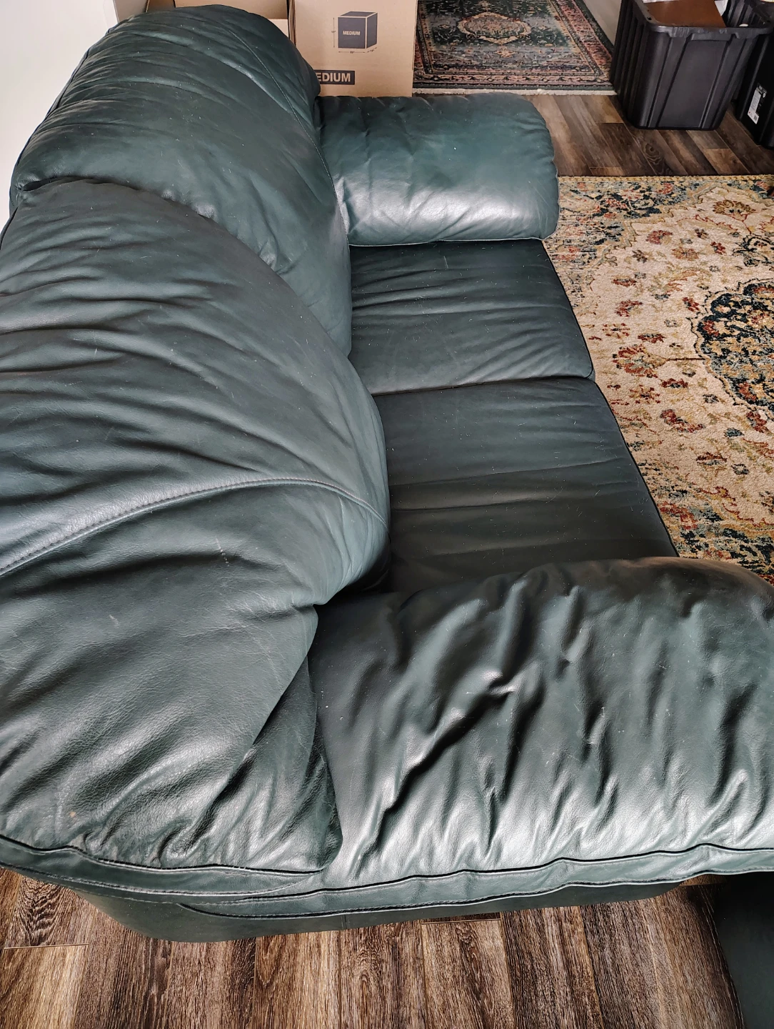 Supple Leather Couch