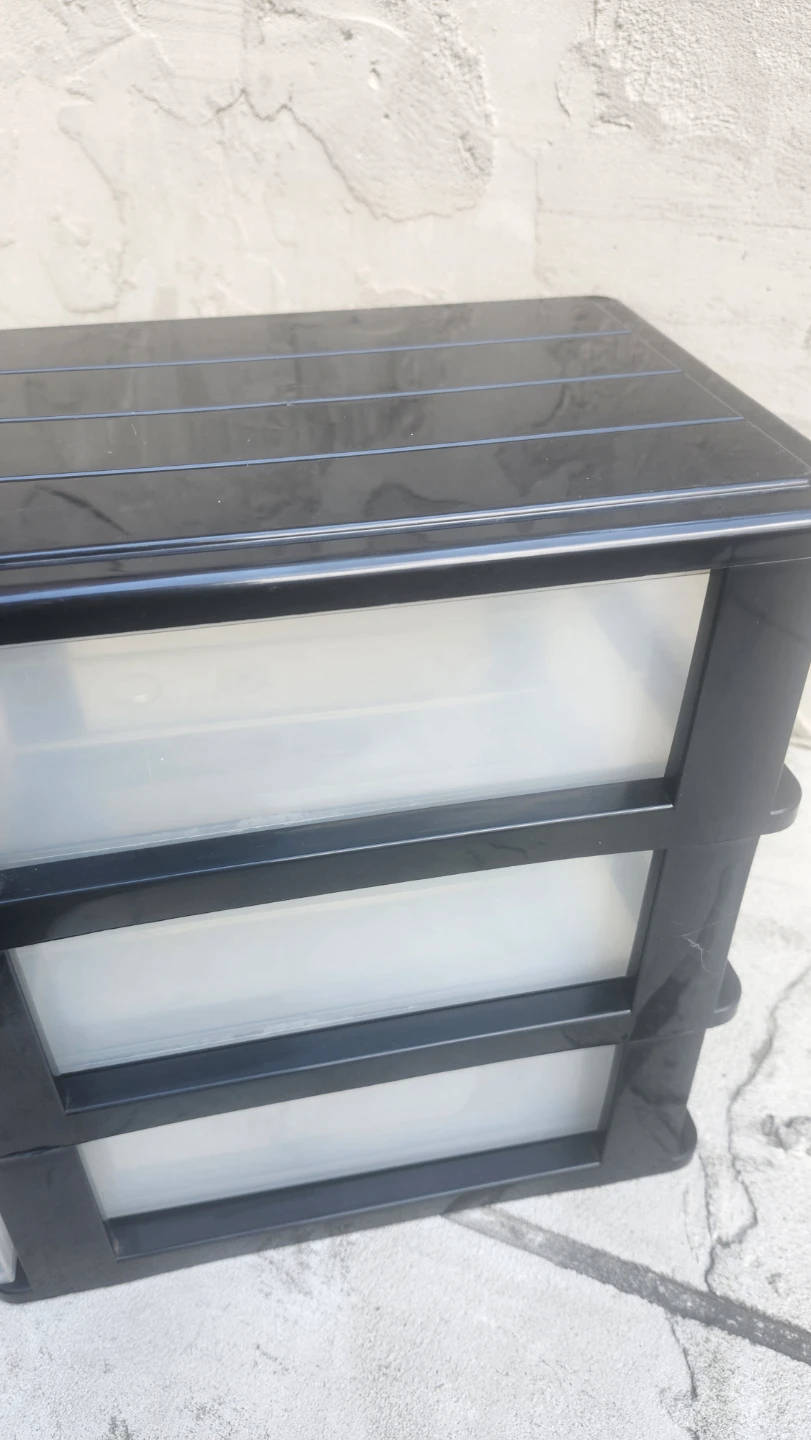 3-Drawer Plastic Storage Unit - photo 3