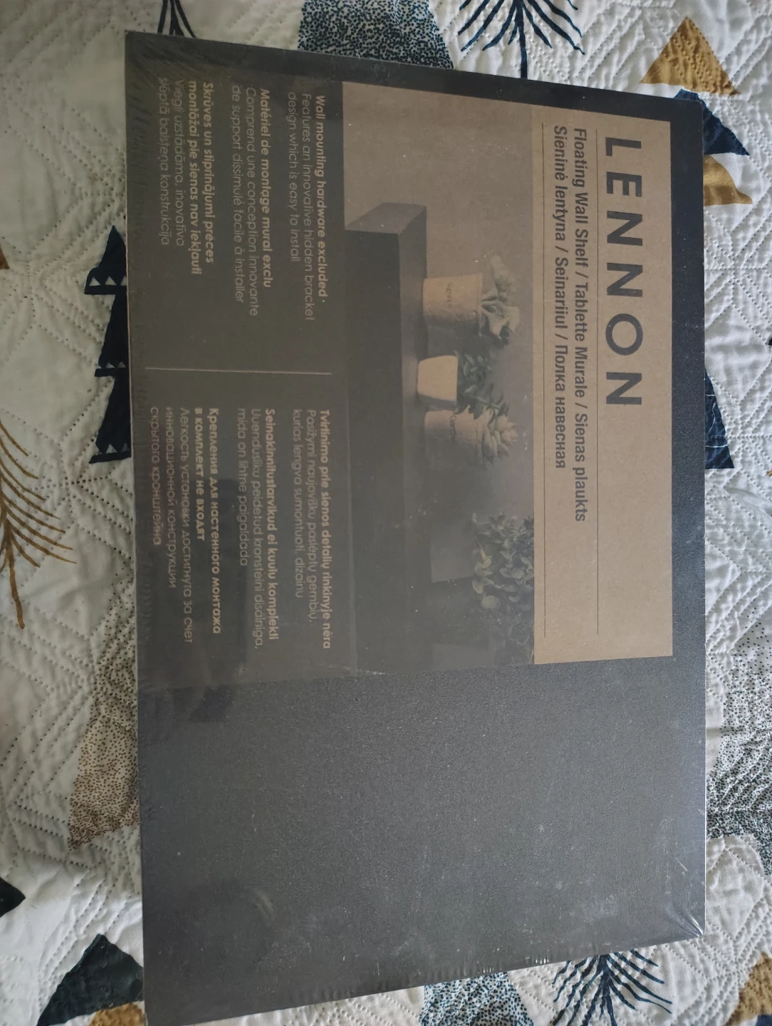 Lennon Floating Wall Shelf x2