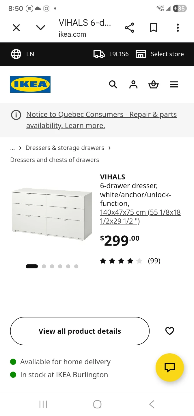Ikea dresser - photo 2