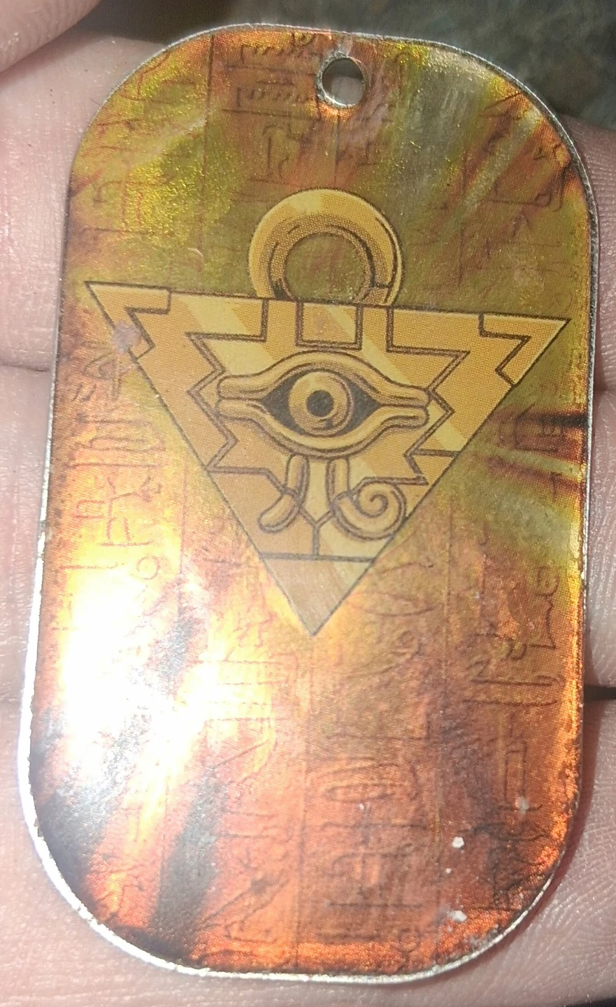 Yu-Gi-Oh! Millennium Puzzle Dog Tag