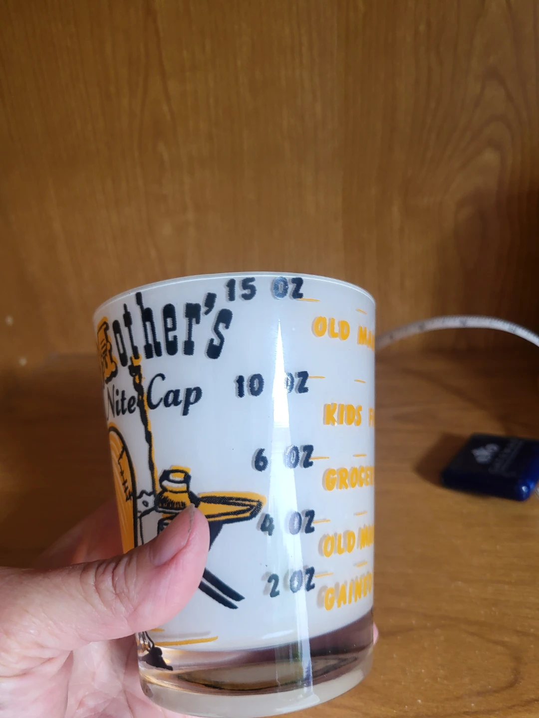 Vintage Mother's Nite Cap Measuring Glass - photo 5