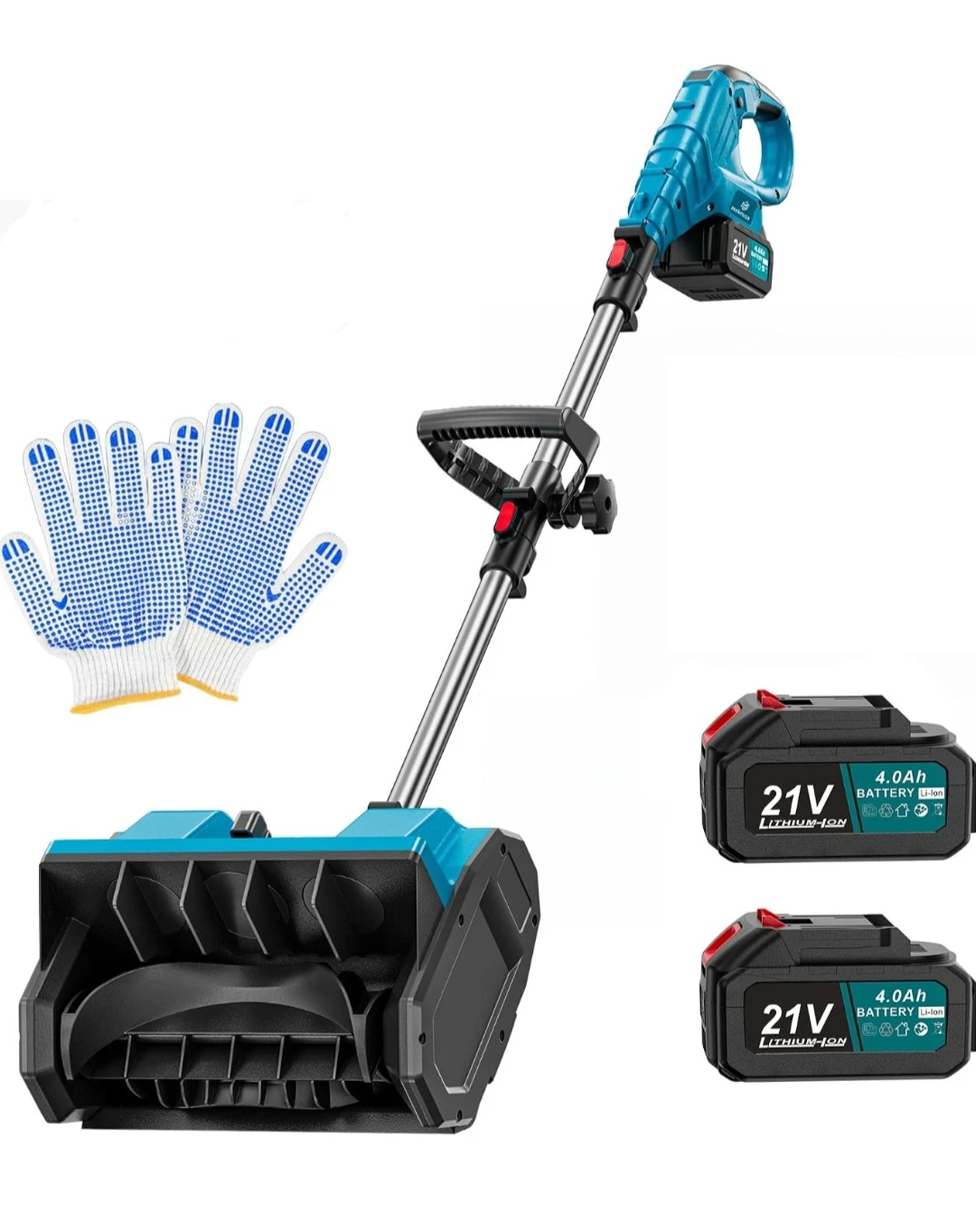 21V Cordless Electric Snow Shovel Snow blower - photo 2